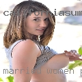 Married women pussy Marianna